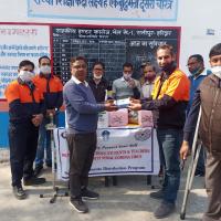 Amcor Distributed Covid Relife Metirial Pics In Schools 3